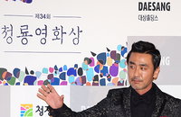 [JK포토]청룡영화제 참석한 '1000만 배우' 류승룡