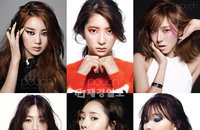 달샤벳, 6인 6색 뷰티화보 공개! 잇파우치 창간 커버 장식