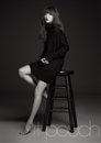 배우 한지혜, 뷰티매거진 <잇파우치> 2014년 새해 표지 장식