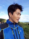 권상우, 아웃도어 광고촬영장서 훈남 매력 발산