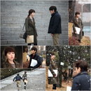 <앙큼한 돌싱녀> 주상욱-이민정, 극과 극 ‘법원 만남’ 현장 포착