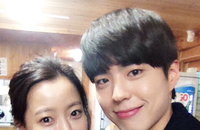 <참 좋은 시절> 박보검, 김희선과의 촬영 인증샷 공개