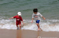 엄마! 시원해요