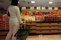저물가 기조 속, 1분기 가스, 과일, 과자값은 많이 올라
