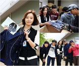 <골든 크로스> '송계장' 반민정, 130人 스태프복 꽃샘추위용 선물 '센스만점'
