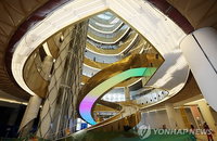 제2롯데월드 신축공사 현장 내부
