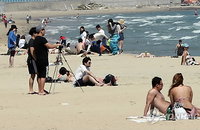 해운대 '5월 피서'