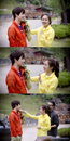 ‘트라이앵글’ 백진희-임시완, 질투 부르는 다정한 따귀 비하인드