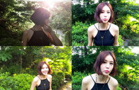 tvN <꽃할배 수사대> 박은지, 팔색조 4종 셀카 화제