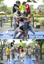 ‘1박 2일’ 인간탑 포착, 시민들과 작은 네모 속 버티기 결과는?