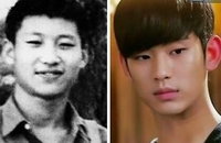 중국언론이 공개한 '젊은 시진핑'과 '도민준'