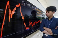삼성전자, 어닝쇼크에도 '강보합' 마감