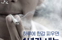 담배 한갑 피우면 세금 57만원