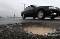 부산·경남 국도에 포트홀 600여개 발생