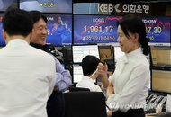 간만에 증시 ‘훈풍'…삼성전자 4%대 급등세