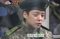 F(x) 엠버, 소대장의 질책에 "잊으시오" 웃음줘