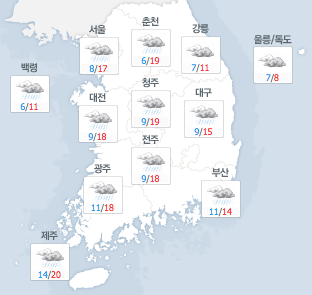 자료제공 : 케이웨더 