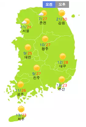 자료제공 : 기상청
