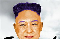 박대통령-北 김정은 합성한 전단 서울시내 뿌려져