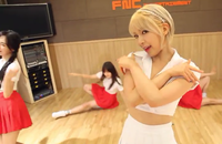 [영상] AOA 심쿵해 아이컨택 버전 안무영상 공개, 뮤직비디오 조회수 1000만뷰 달성 기념