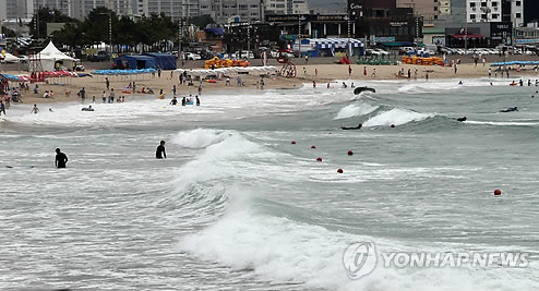 부산 송정해수욕장 