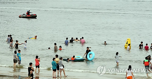 인천 을왕리 해수욕장 