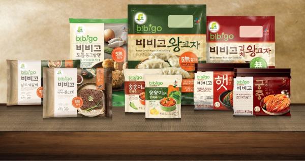 ▲CJ제일제당 비비고 브랜드 대표 제품 이미지 (사진 : CJ제일제당 제공)