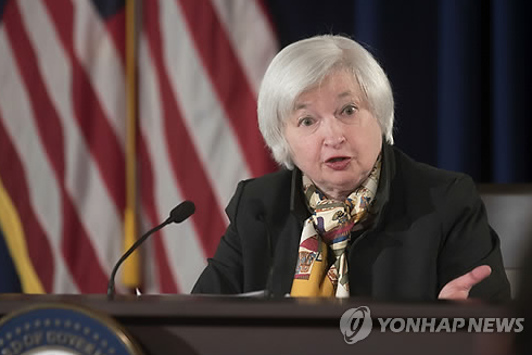 제닛 옐런 美 연준 의장 
