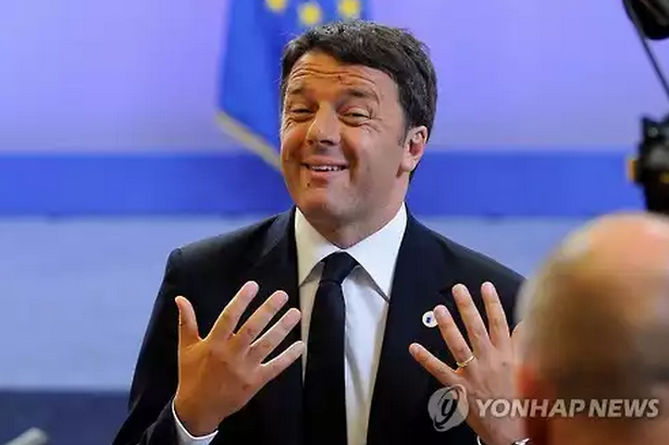 마테오 렌치 이탈리아 총리 