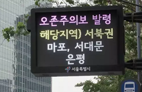 오존주의보 발령되면 어떻게 대처해야 하나?