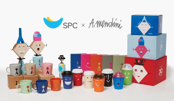 ▲SPC그룹과 알레산드로 멘디니가 협업한 제품 (사진 : SPC그룹 제공)