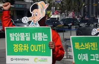 폭스바겐, "디젤 배출 가스는 사실 몸에 유해하지 않다."