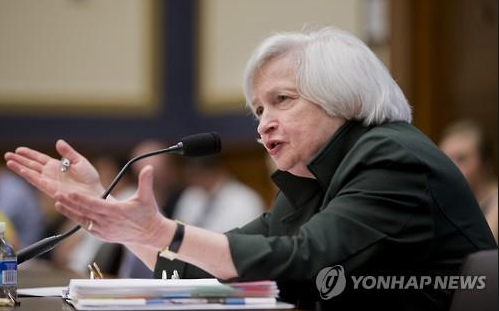 제닛 옐런 연방준비의원회 의장 