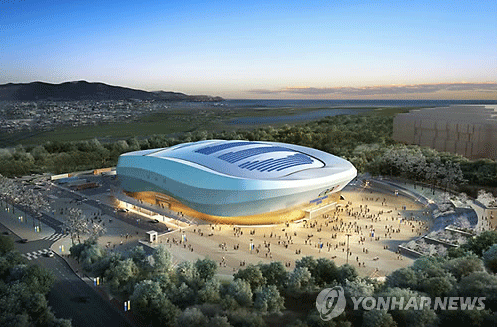 평창동계올림픽 쇼트트랙 경기장 조감도 