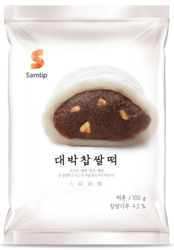 ▲대박찹쌀떡 이미지 (사진 : 삼립식품 제공)