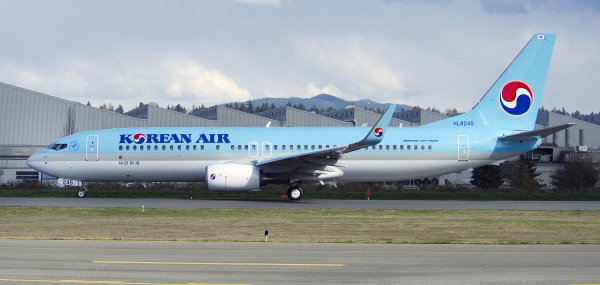 B737-800 항공기 모습 ▲B737-800 항공기 모습 (사진 : 대한항공 제공)