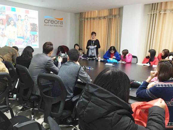 ▲효성은 중국, 대만, 홍콩 3개국을 방문해 3월 7일부터 18일까지 크레오라 워크숍을 진행했다. (사진 : 효성 제공)
