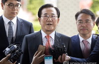 박준영 검찰 출석…"돈 받은 적 없다…국민들께 죄송"