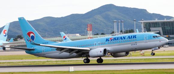 ▲운항 예정인 대한항공 B737-800 항공기 모습 (사진 : 대한항공 제공)