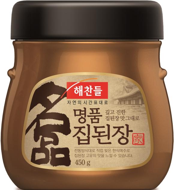 ▲해찬들 명품집된장 제품 이미지 (사진 : CJ제일제당 제공)