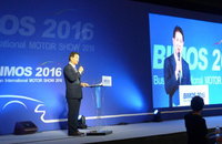 [2016 부산국제모터쇼] 권문식 현대차 부회장 "2020년, 친환경차 부문 세계 2위할 것"