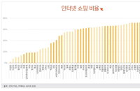 "한국인 10명 중 8명 인터넷 쇼핑…세계 1위"