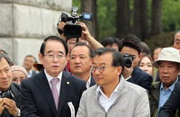 새누리 내홍 국면에 당직자 변수...박명재 사퇴로 전당대회 카드 나오나