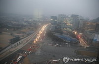 중국발 스모그 '습격'…새해 벽두부터 미세먼지 몸살
