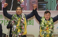 한국노총 신임 위원장에 김주영 공공노련 위원장..."강력한 노총 재건"