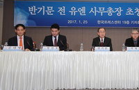 반기문 "대선前 개헌해야…문재인 탐욕 때문에 개헌 반대하나"
