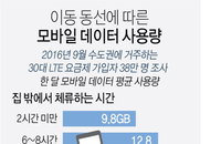 30대 38만명... 외출 시간 길수록 데이터 사용 증가