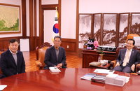 신임 한노총 위원장, 국회의장에게 “노동개악 중단되어야”