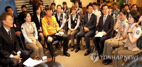 문재인 대통령 행사사진