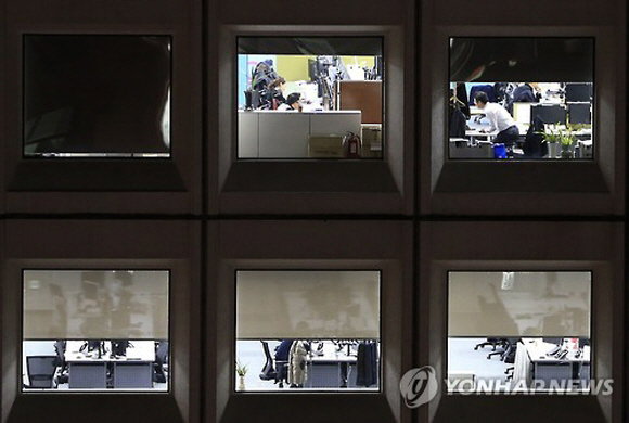 야근 자료사진